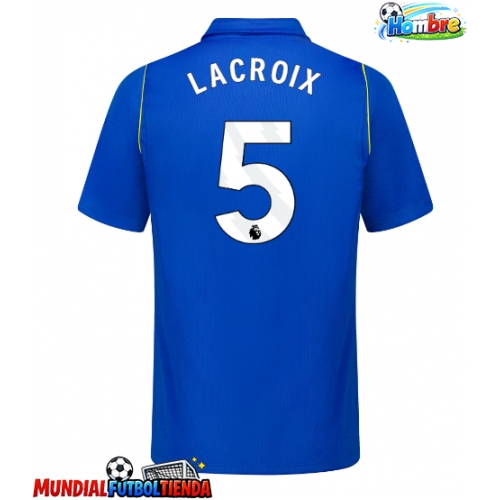 Camiseta Chelsea Maxence Lacroix #5 Primera Equipación Replica 2026-27 mangas cortas